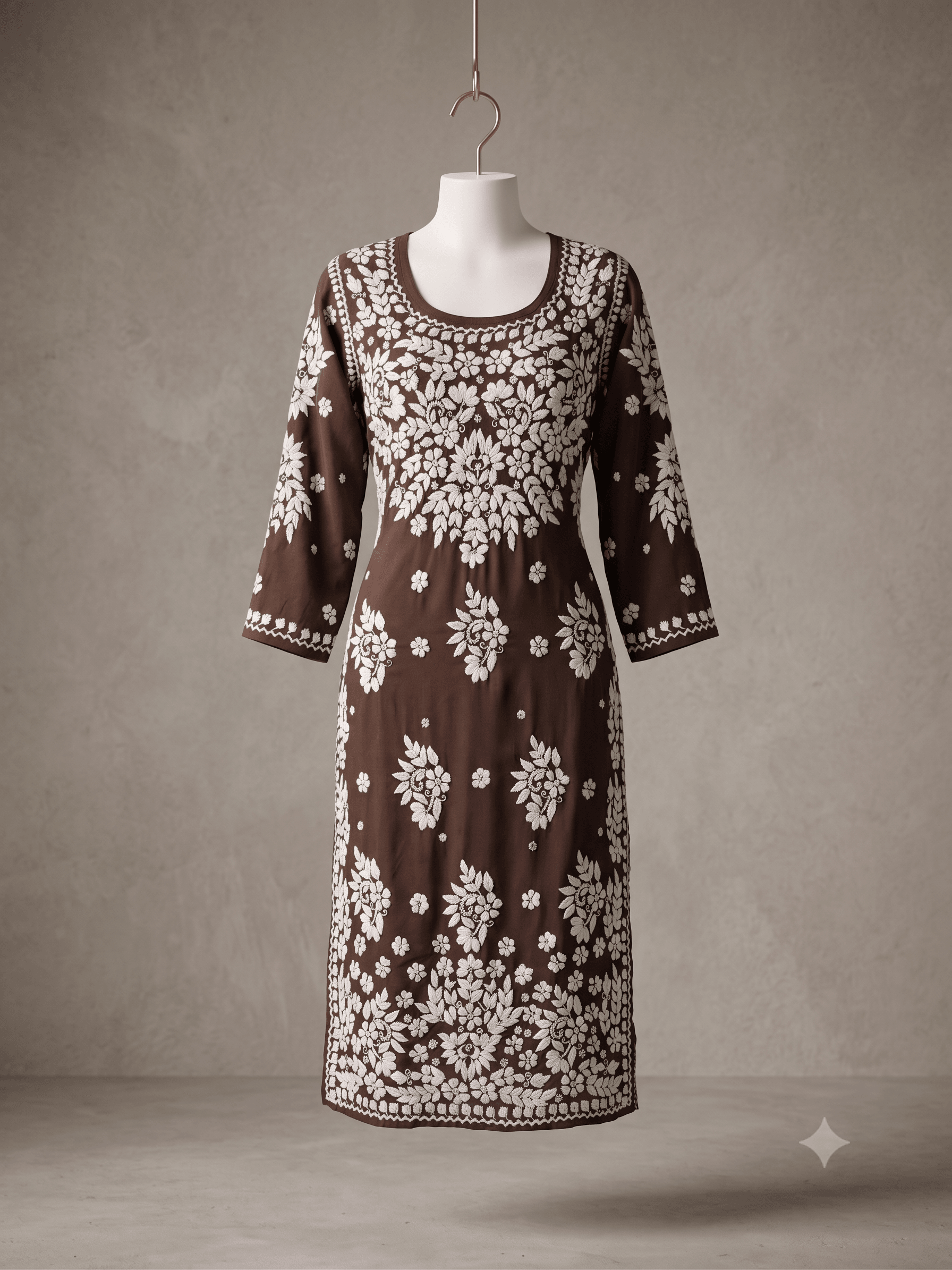 Modal Parsi Boota Long Kurti